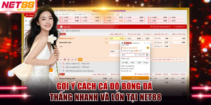 Gợi Ý Cách Cá Độ Bóng Đá Thắng Nhanh Và Lớn Tại NET88 1 Cá độ bóng đá