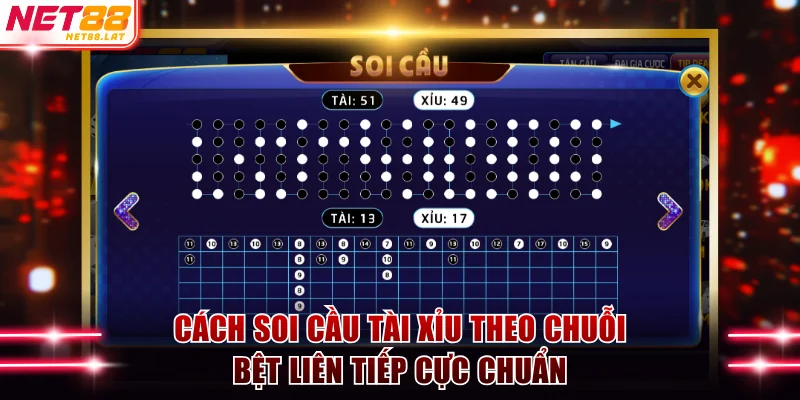 Cách Soi Cầu Tài Xỉu Bất Bại, Đảm Bảo Thắng Lớn 100% 3 Cách soi cầu tài xỉu theo chuỗi bệt liên tiếp cực chuẩn