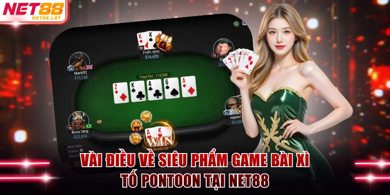 Xì Tố Pontoon - Quy Tắc Tham Gia Ván Cược Siêu Đơn Giản 2 Vài điều về siêu phẩm game bài Xì Tố Pontoon tại NET88